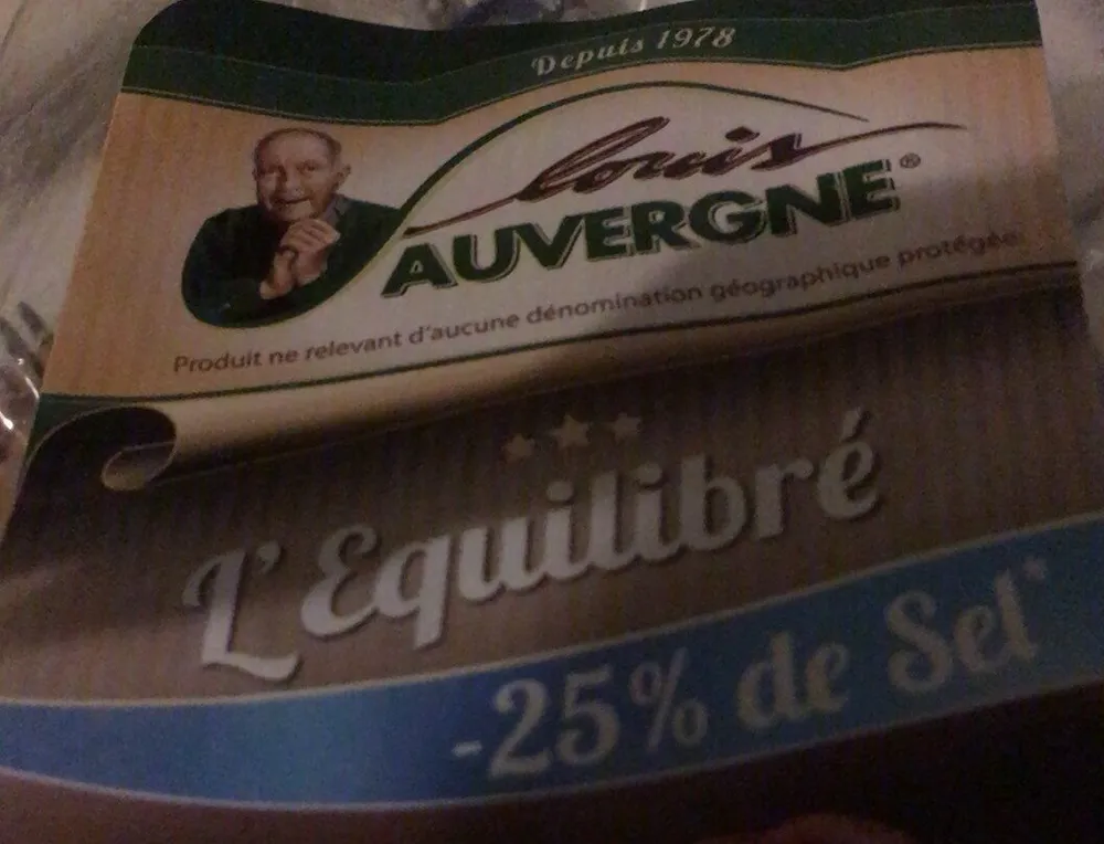 Saucisson l’équilibré