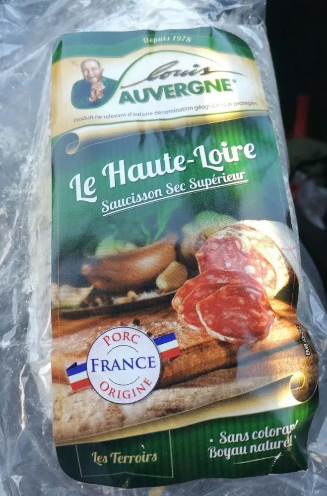 Louis Auvergne saucisson sec supérieur le Haute Loire