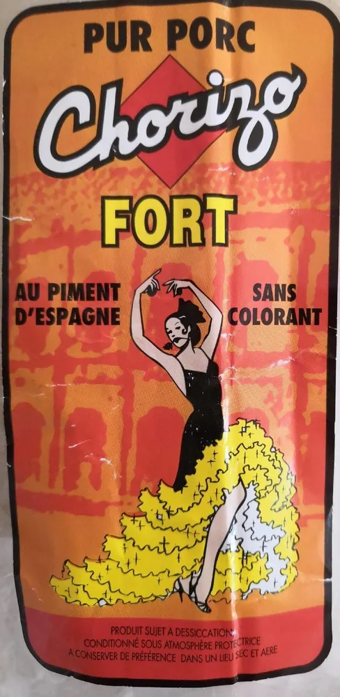 Chorizo fort pure porc