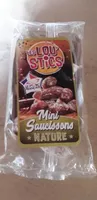 Les lou stics mini saucissons nature