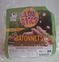 Bâtonnets aux noisettes