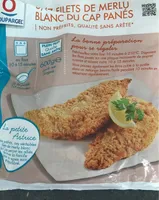 Filets de merlu blanc du cap panés