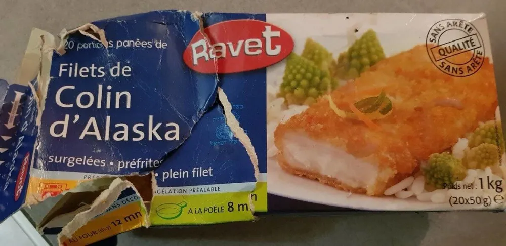 Filet de colin d'Alaska