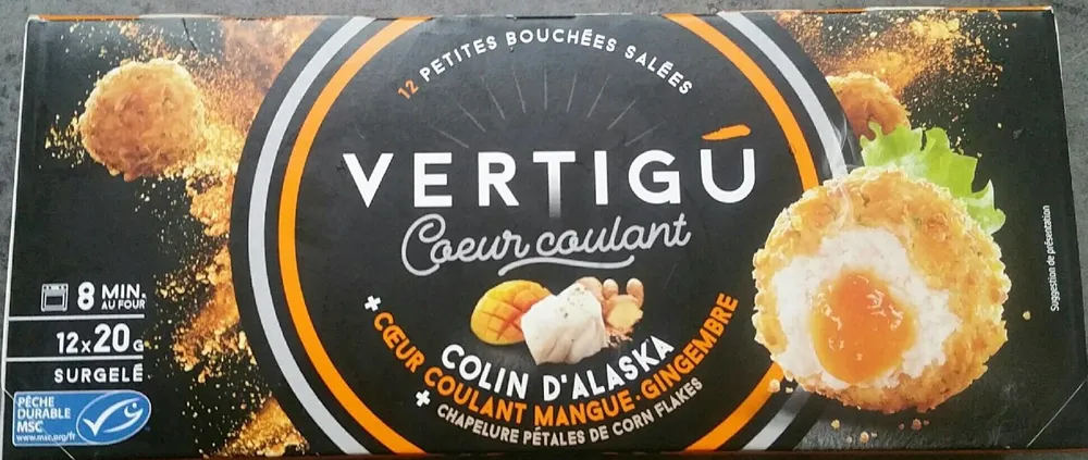 Colin d'Alaska Coeur coulant Mangue-Gimgembre