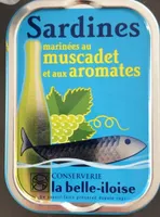 Sardines marinées au miscadet et aux aromates
