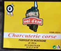 Saucisson Val d'Ese de l'Ile de Beauté