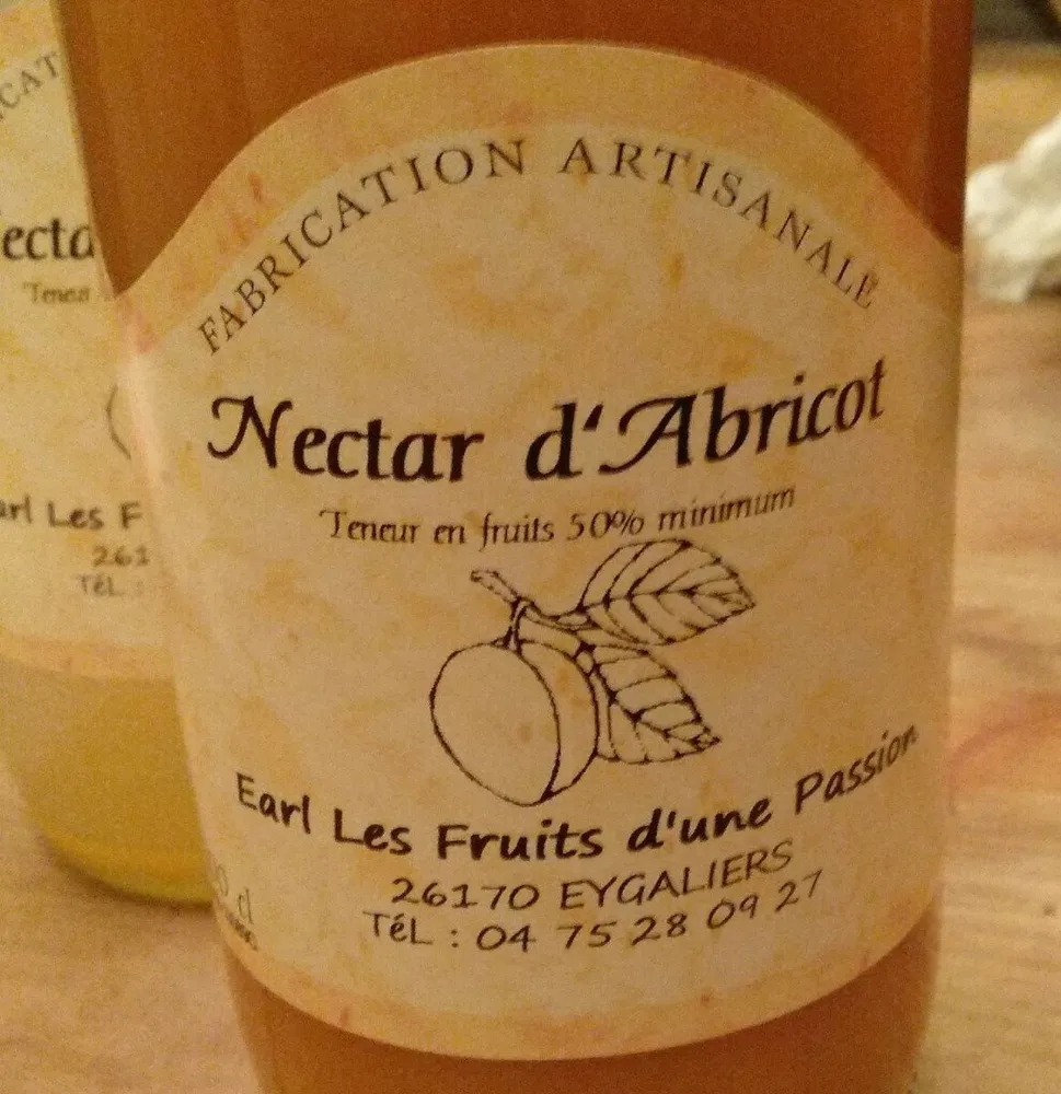 Nectar d'abricot