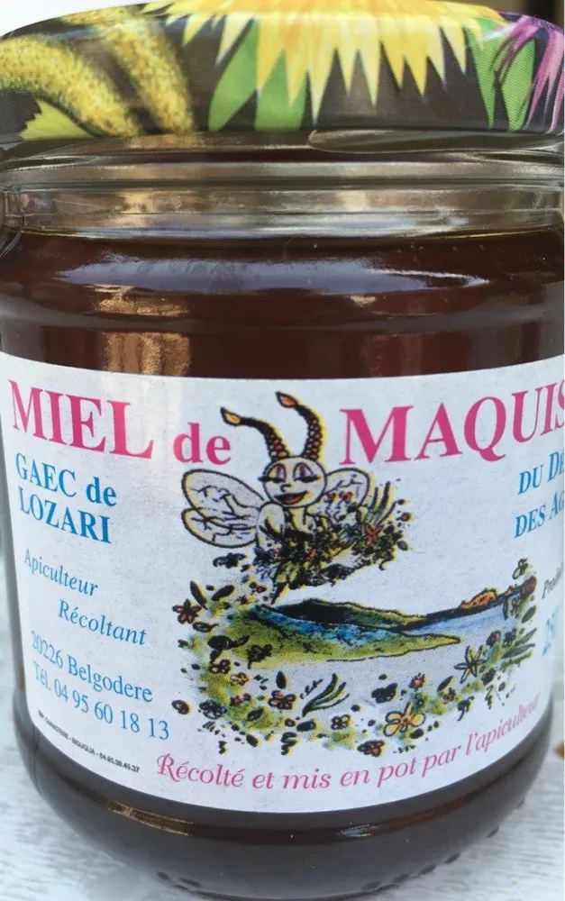 Miel de Maquis du Désert des Agriates