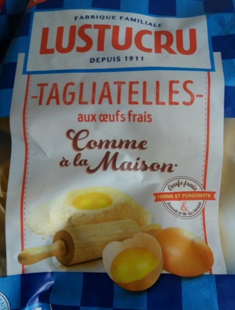 Tagliatelles aux frais comme à la maison