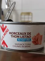 Morceaux de thon listao