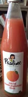 Jus de pamplemousse rose