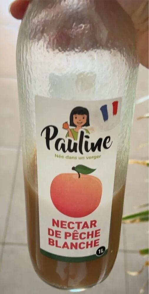 Nectar de peche blanche