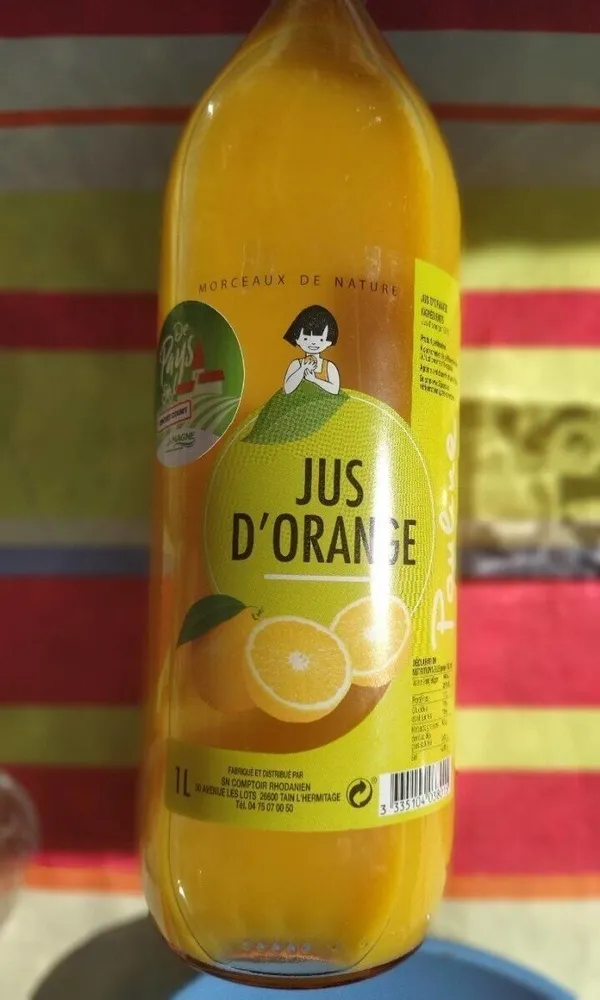 Jus d'orange