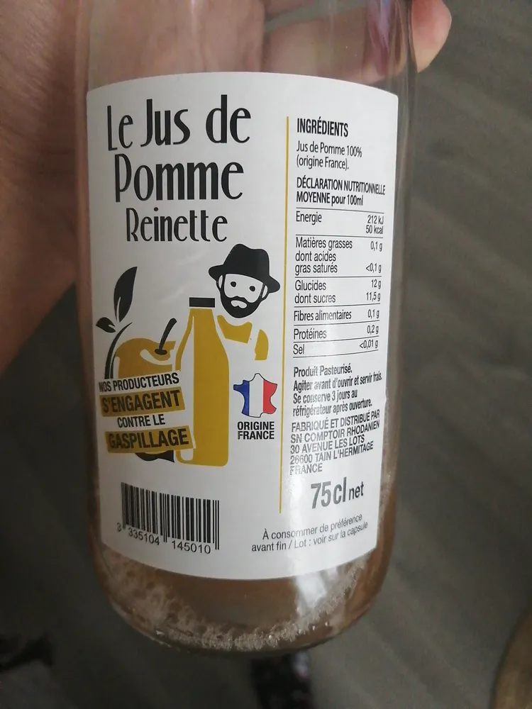 Jus de pomme