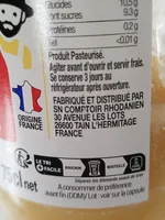 Le nectar de pomme fraise