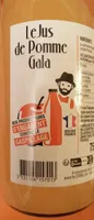 Le jus de pomme Gala