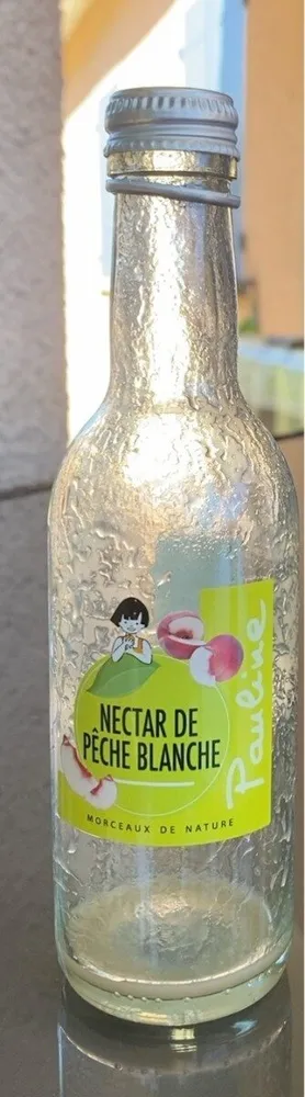 Nectar de peche blanche