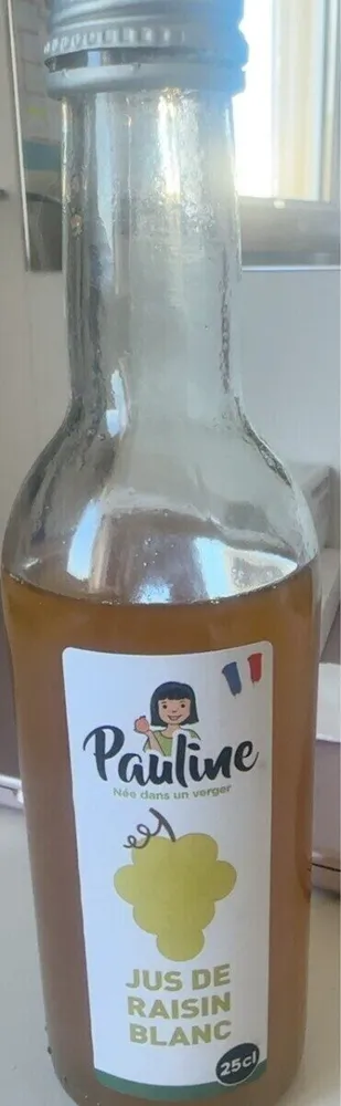 Jus de raisin blanc