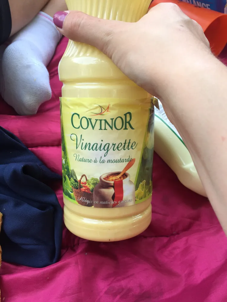 Vinaigrette nature à la moutarde