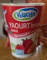 Yaourt Fraise Entier Brassé
