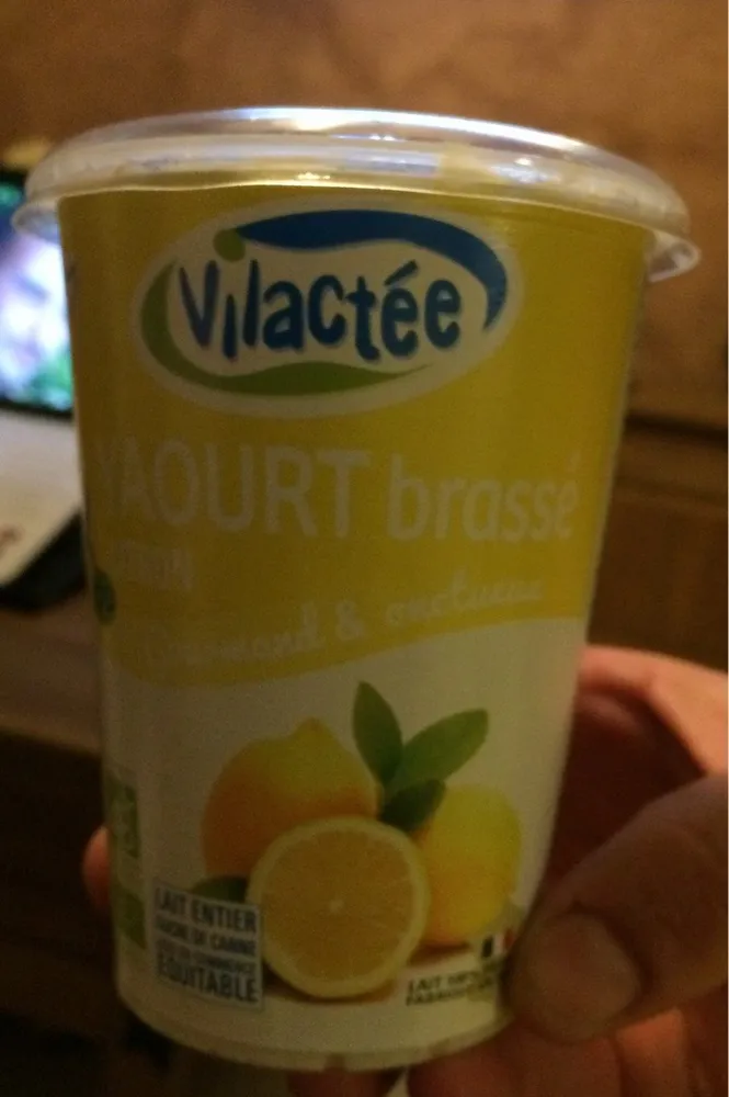 Yaourt brassé citron
