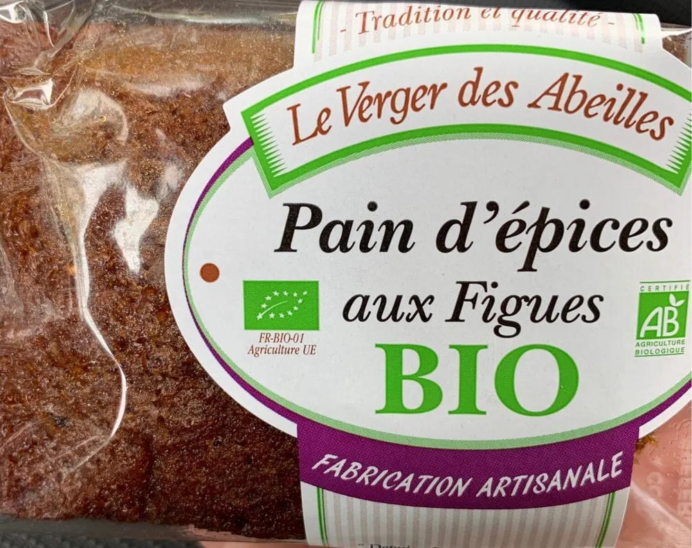 Pain d'épices aux figues