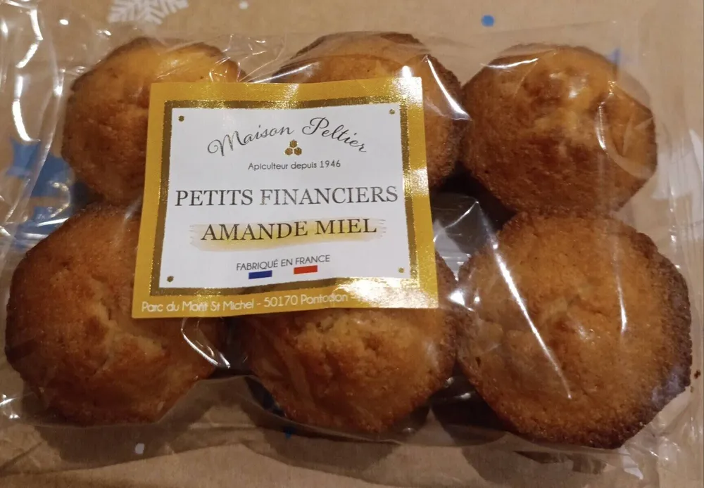 Petits Financiers - Amande Miel
