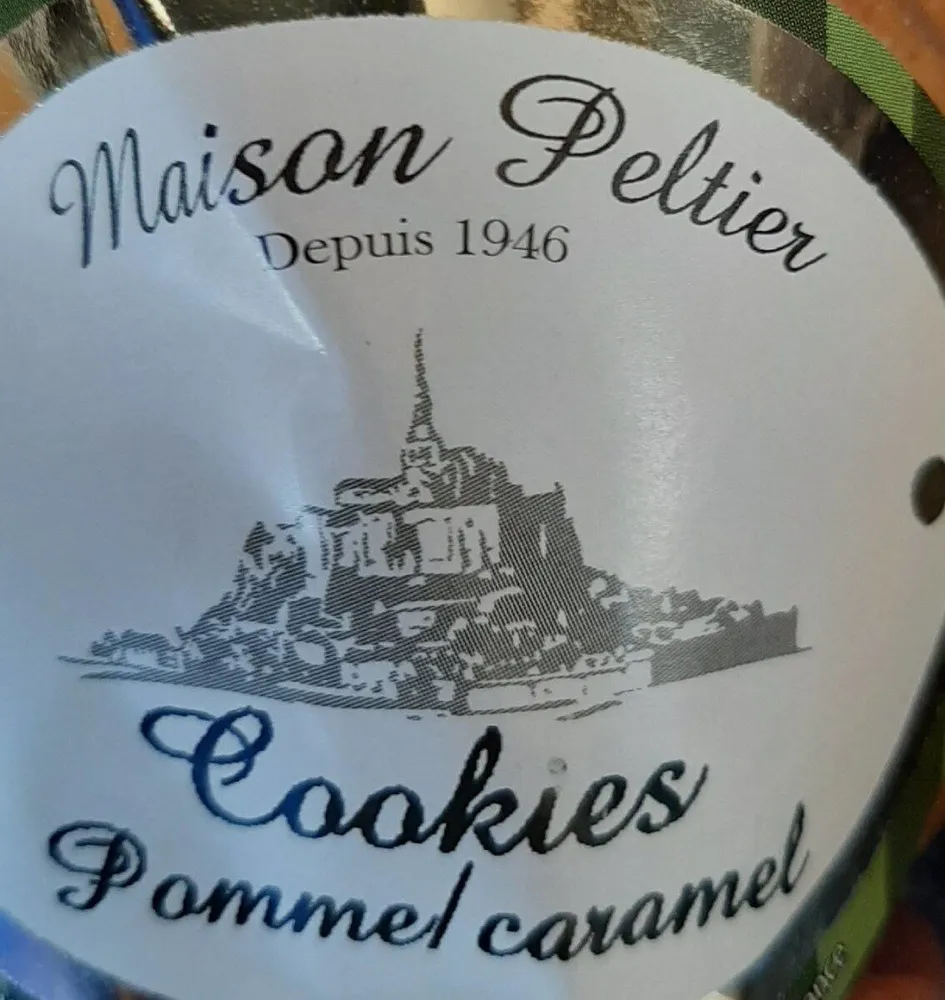 Cookie pommes caramel