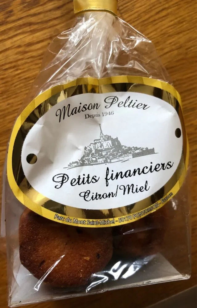 Petits financiers miel/citron