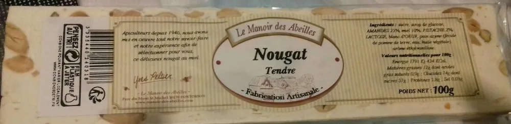 Nougat Au Miel
