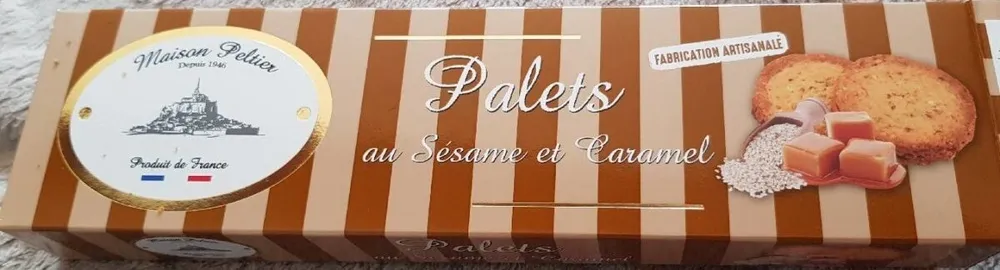 Palet au sésame et caramel