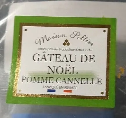 Gâteau de Noël pomme cannelle