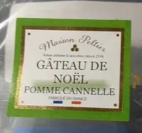 Gâteau de Noël pomme cannelle