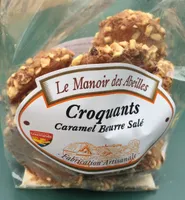 Biscuits aux noisettes et caramel au beurre salé