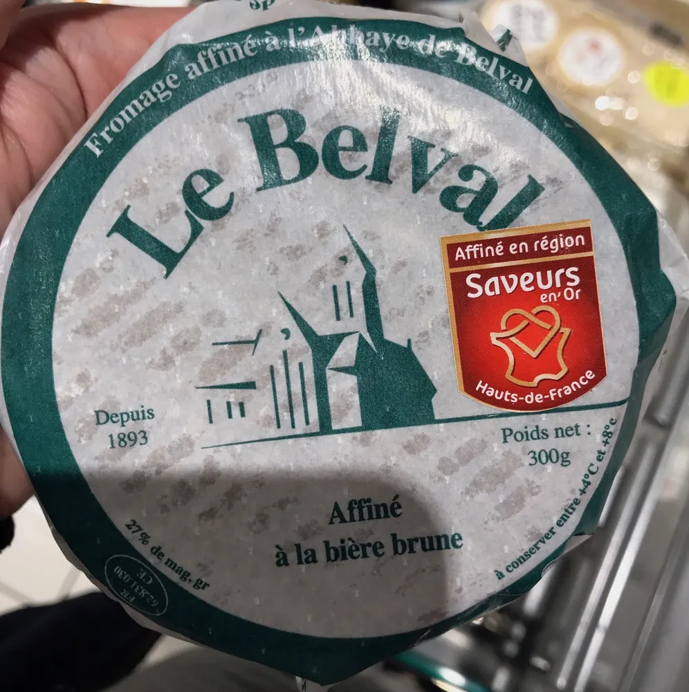 Le Belval affiné à la bière brune