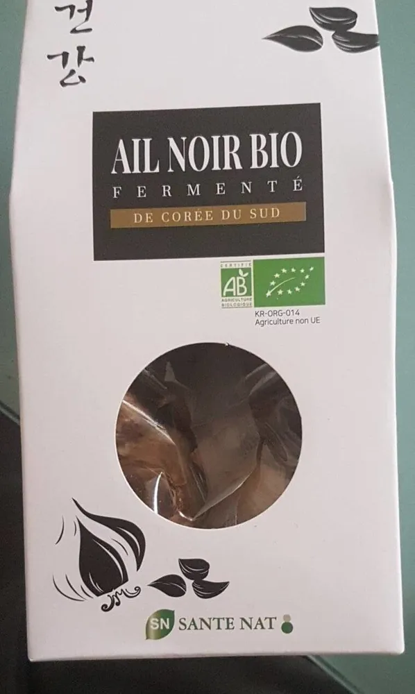 Ail noir bio de Corée du sud