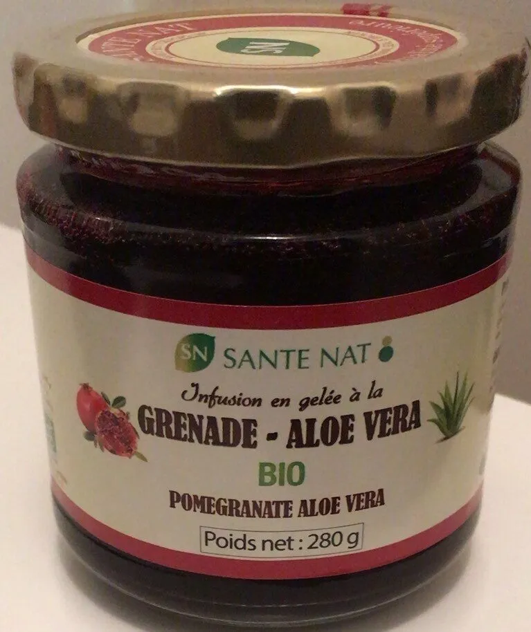 Infusion en gelée Grenade - Aloe vera