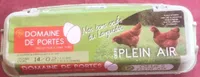 Oeufs de poules élevées en plein air