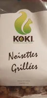 noisettes décortiquées grillées