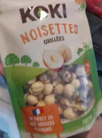 Koki Noisettes grillées sans sel