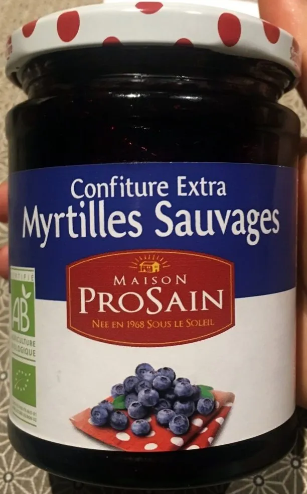 350G Confiture Extra De Myrtilles