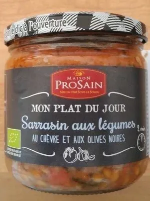 Sarrasin aux légumes - au chêvre et aux olives noires