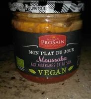 Moussaka aux aubergines et au soja