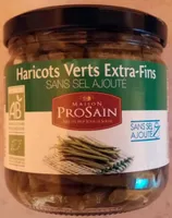 Haricots verts Extra Fins sans sel ajouté