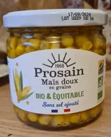 Mais Doux En Grains Sans Sel Ajoute