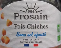 Pois chiches sans sel ajouté
