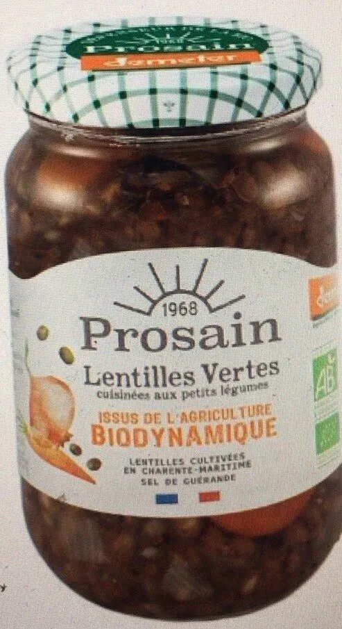 Lentilles vertes
