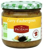 Curry jaune aux aubergines et lait de coco