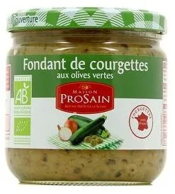 Fondant de Courgettes aux olives vertes