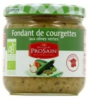 Fondant de Courgettes aux olives vertes